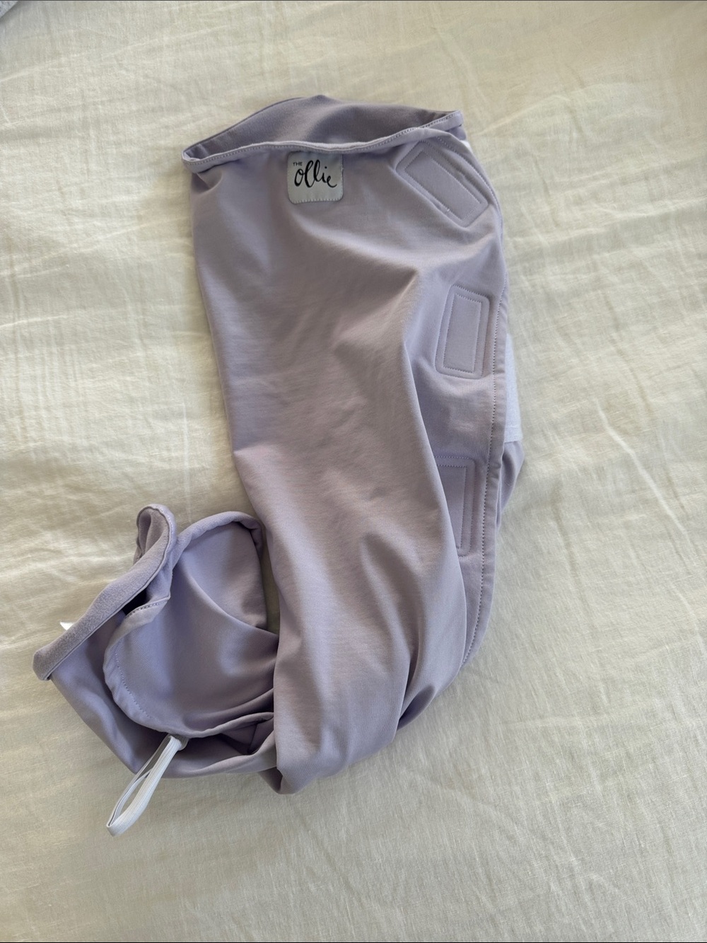Ollie Lilac Sleep Sack for Kids - Cozy Swaddle Wearable Blanket